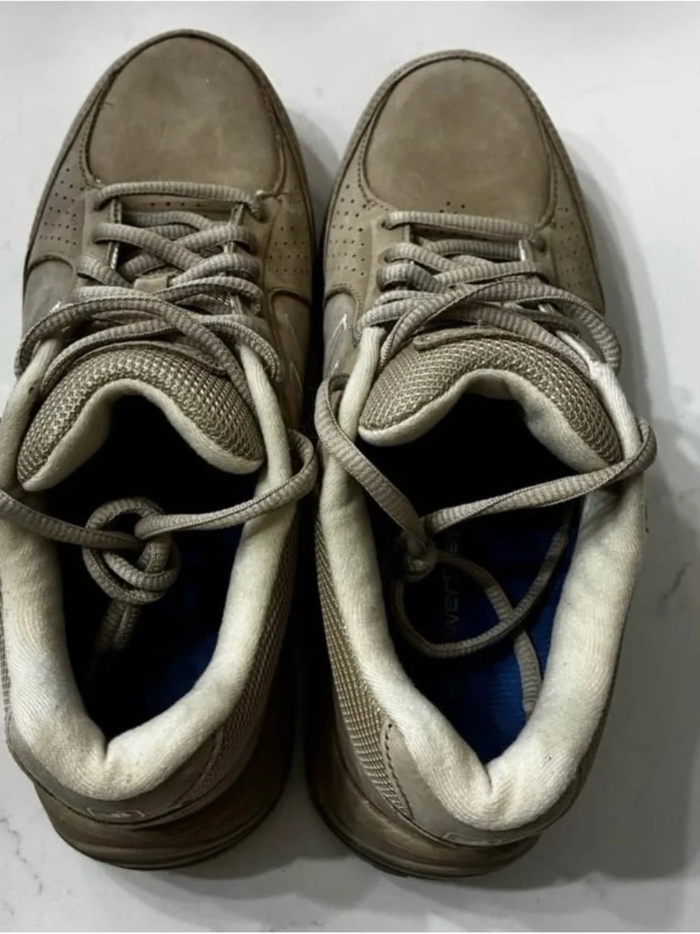 New Balance Women’s Taupe Lace-Up Sneakers